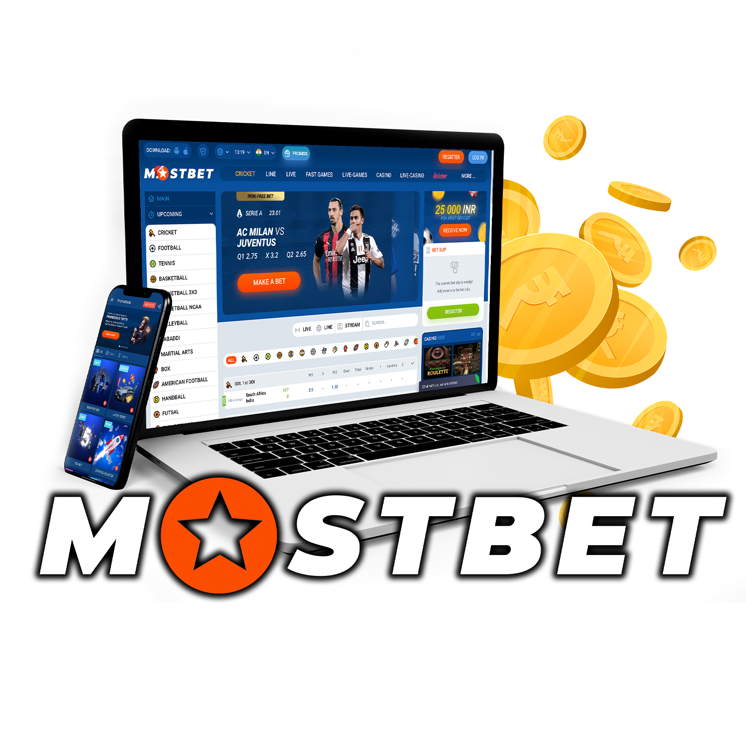 Aplikace Mostbet pro iOS a Android