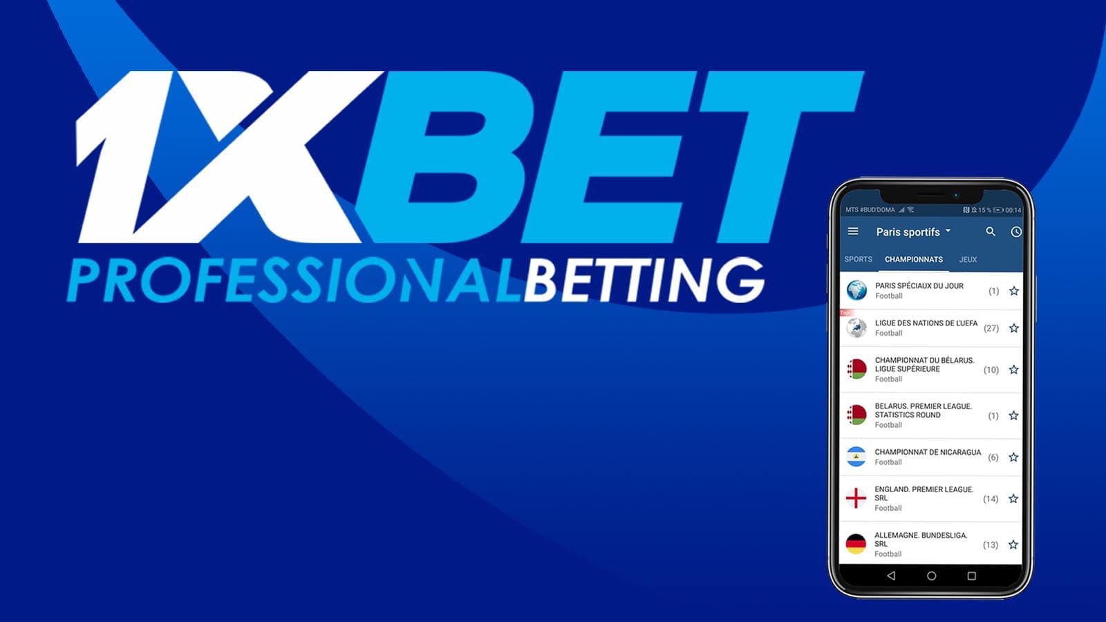 Télécharger l'APK 1xBet pour Android - Rapide et Gratuit